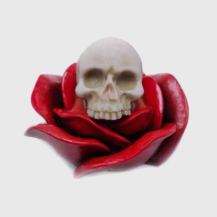 Rose Skull Silicone Baking Mold - Wyvern's Hoard