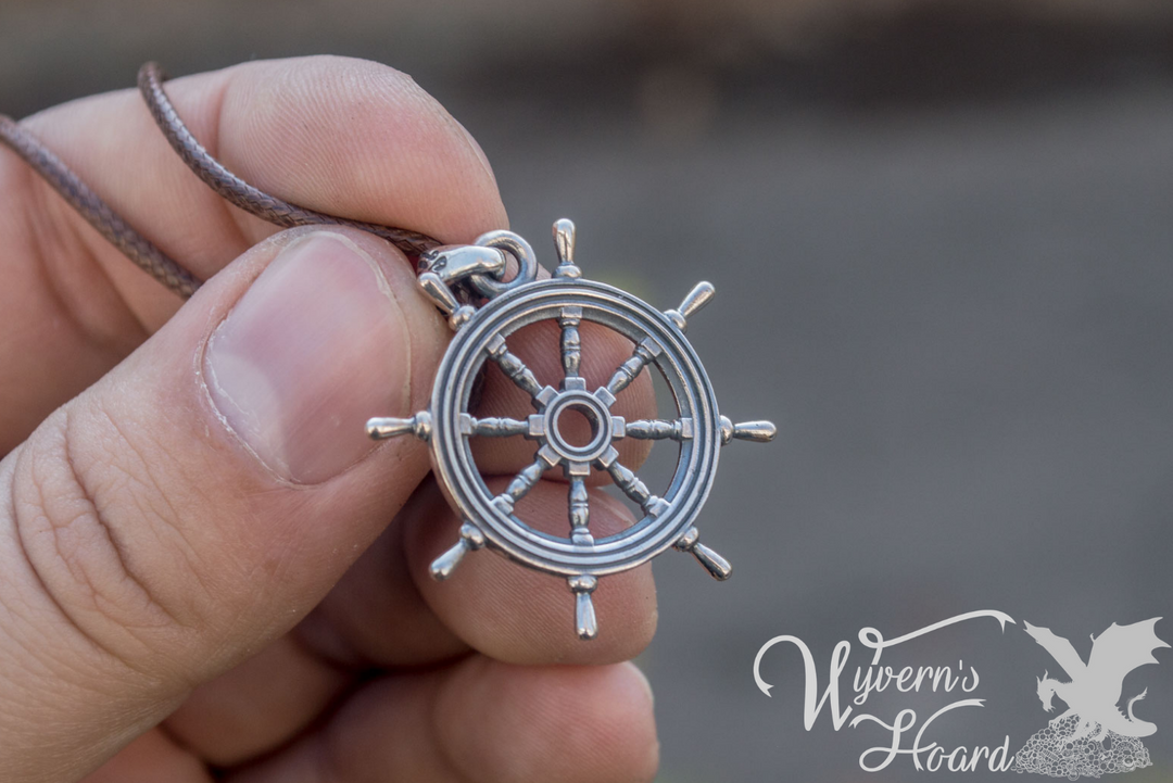 Destiny Hand Wheel Necklace - Wyvern's Hoard