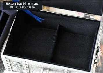 Egyptian Scarab Treasure Chest Jewelry Box - Wyvern's Hoard