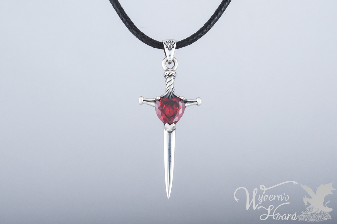 Heart of the Sword Necklace - Wyvern's Hoard