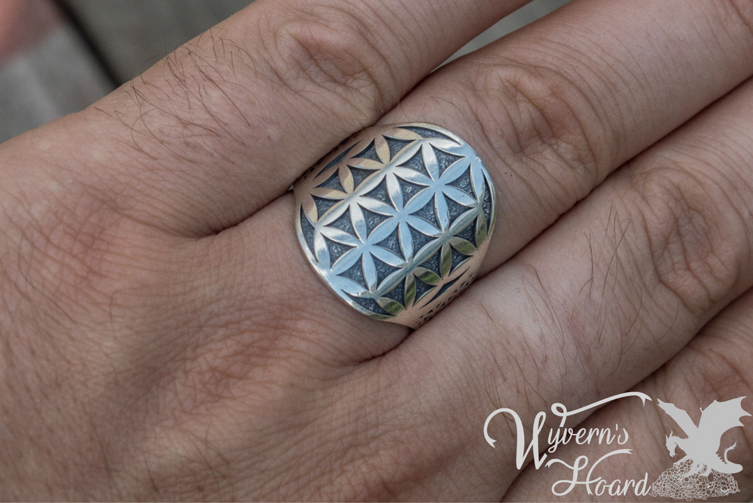 Flower of Life Ring