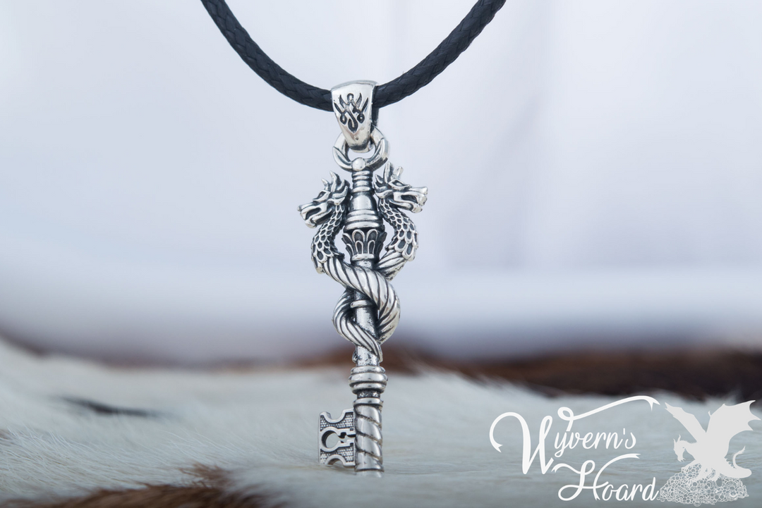 The Dragon's Key Necklace