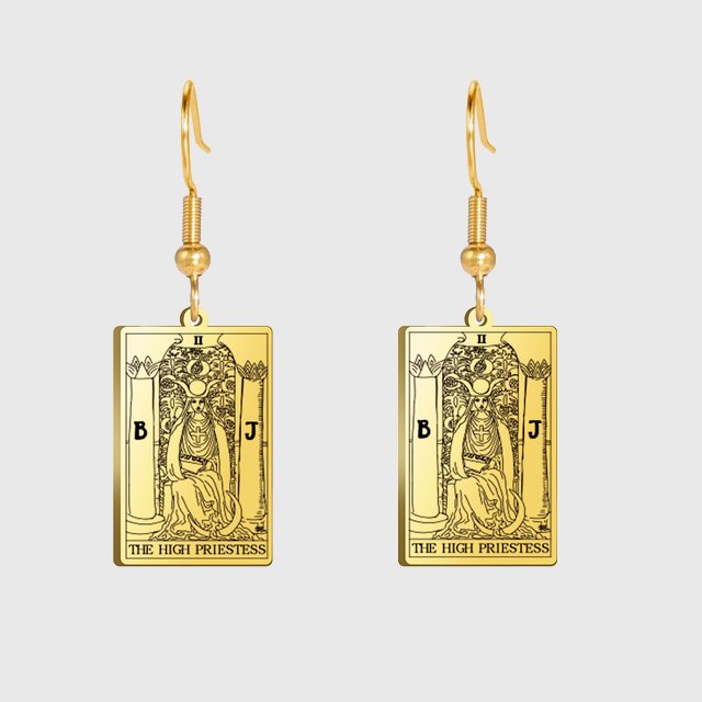 Tarot Card Earrings (Major Arcana)