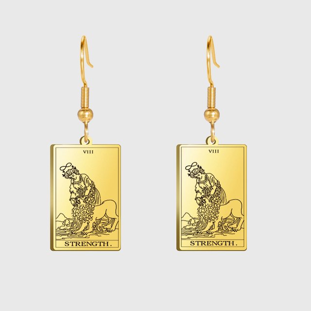 Tarot Card Earrings (Major Arcana)