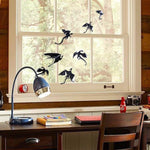 The Dragons' Flight Vinyl Wall Stickers (7 pieces) - Wyvern's Hoard