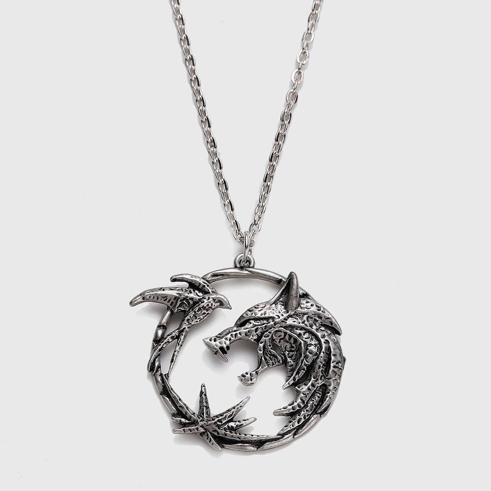 Guardian Wolf Necklace - Wyvern's Hoard