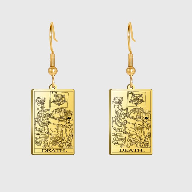 Tarot Card Earrings (Major Arcana)