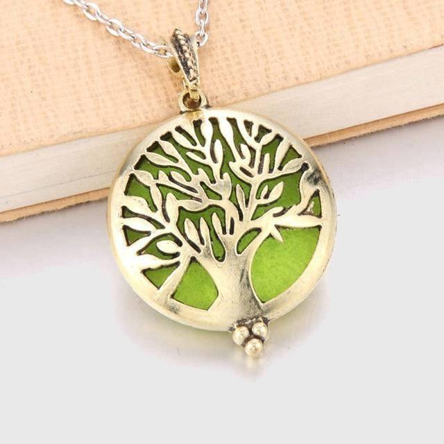 Tree of Life Aroma Diffuser Necklace - Wyvern's Hoard