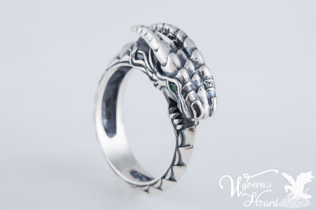 Jörmungandr Ouroboros Ring - Wyvern's Hoard