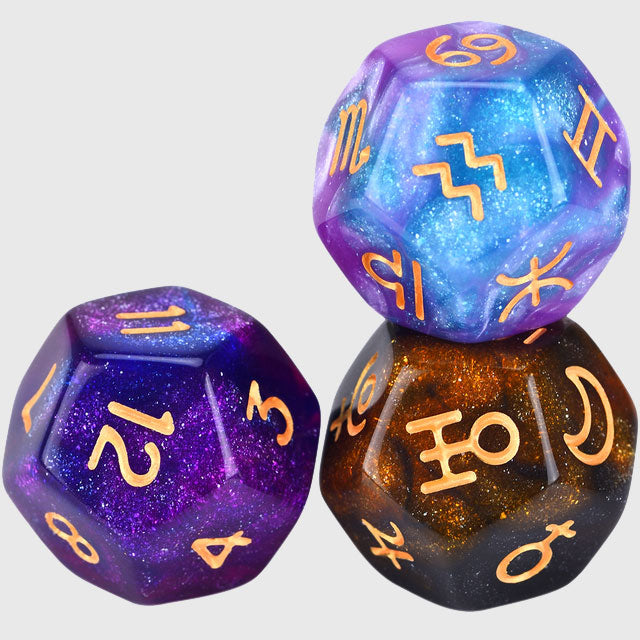 Astrological Divination Dice Set