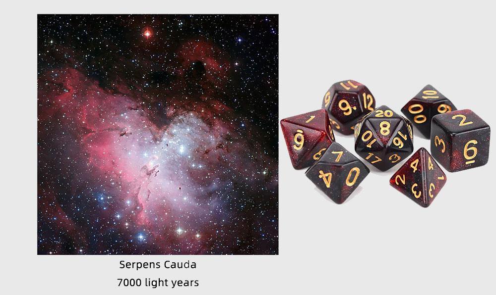 Galactic Space Dice Sets - Wyvern's Hoard