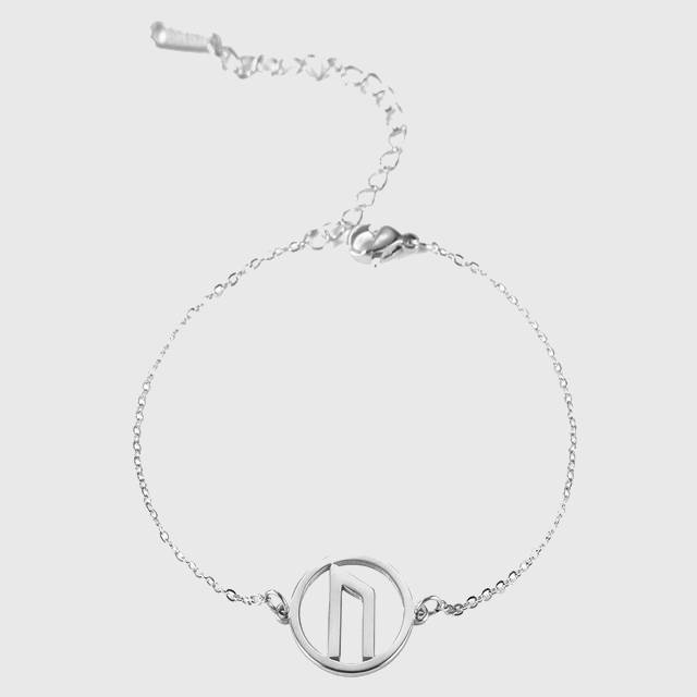 Minimalist Elder Futhark Bracelet