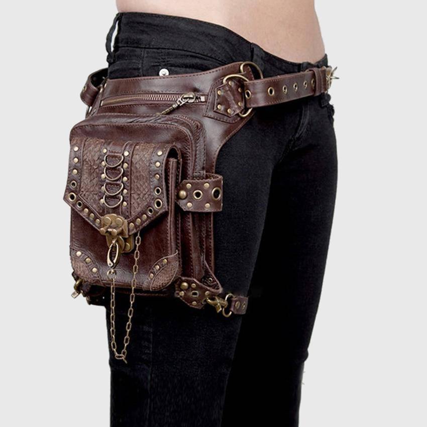 Steampunk Messenger Bag - Wyvern's Hoard