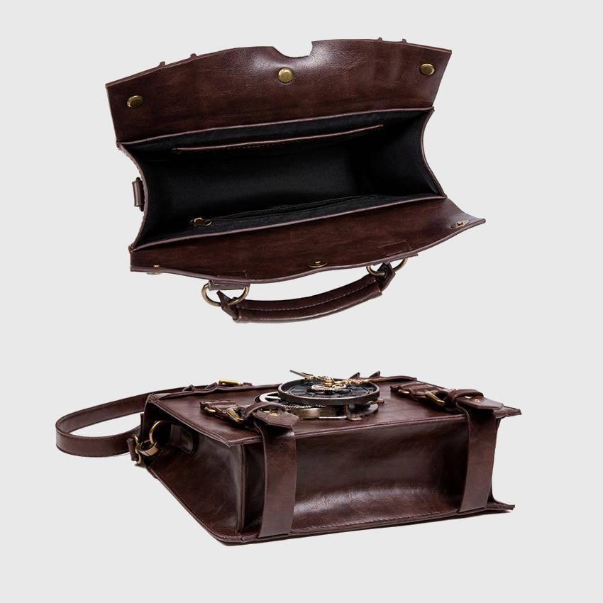 Time Traveler's Messenger Bag - Wyvern's Hoard