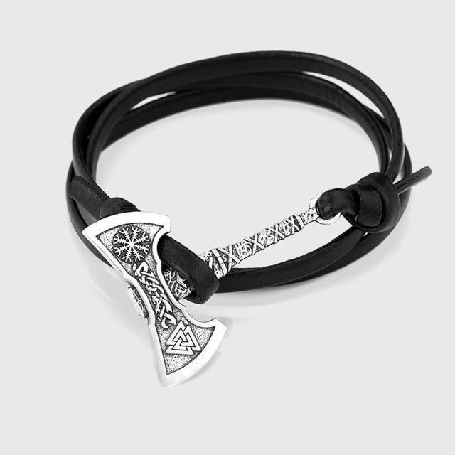 Viking Axe Totem Bracelet - Wyvern's Hoard