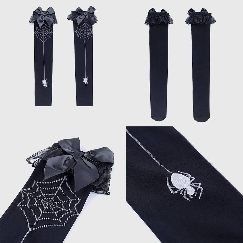 Spider's Web Stockings - Wyvern's Hoard