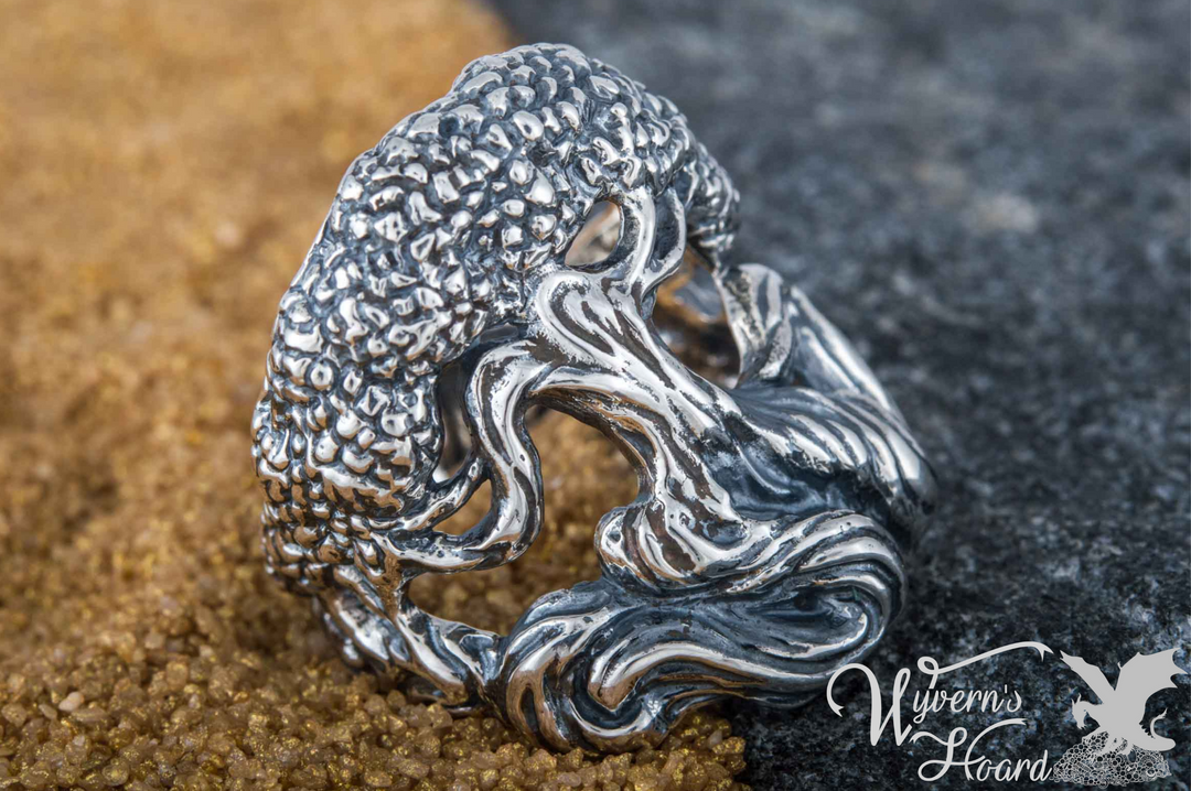 Lush Tree of Life Handmade Ring - Wyvern's Hoard