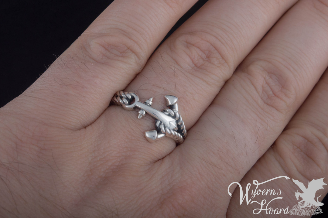 Anchor and Rope Ring - Wyvern's Hoard