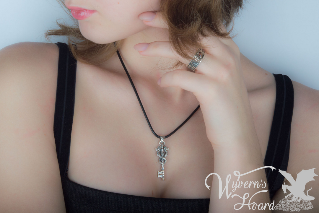 The Dragon's Key Necklace