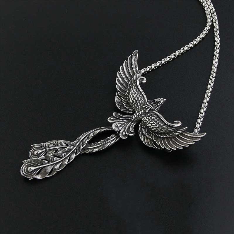 Soaring Phoenix Necklace - Wyvern's Hoard