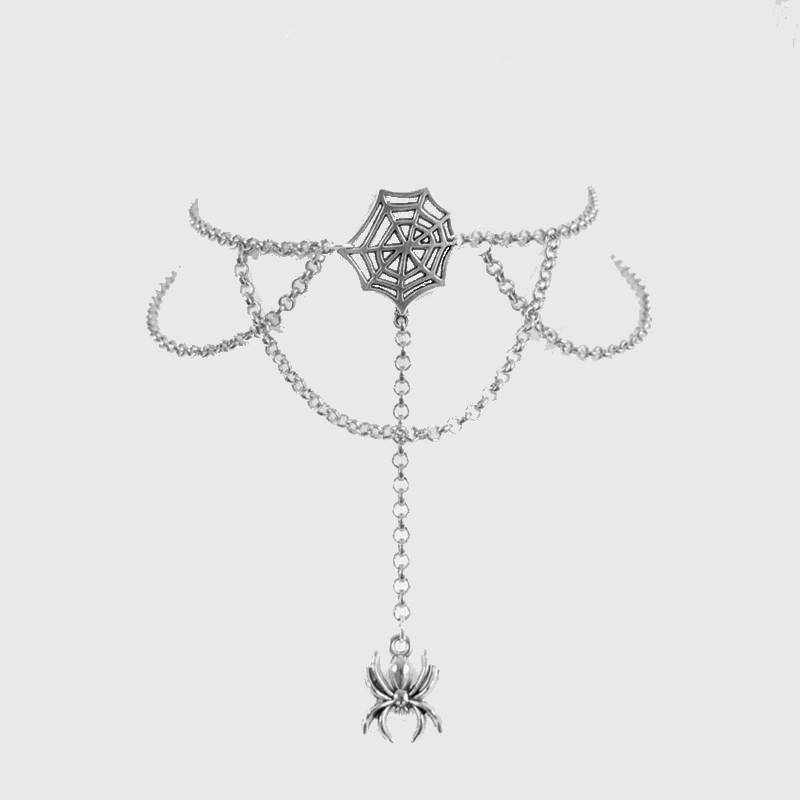 Gothic Spider Choker Necklace