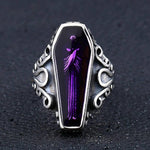 Purple Angel's Casket Ring – Wyvern's Hoard
