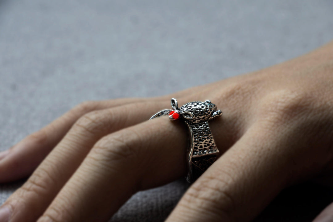 Glow in the Dark Flying Bat Ring - Wyvern's Hoard