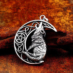 Howling Wolf Necklace - Wyvern's Hoard
