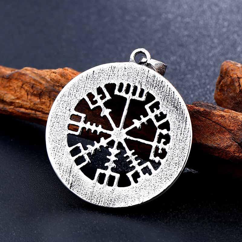 Vegvisir Viking Wayfinder Pendant - Wyvern's Hoard