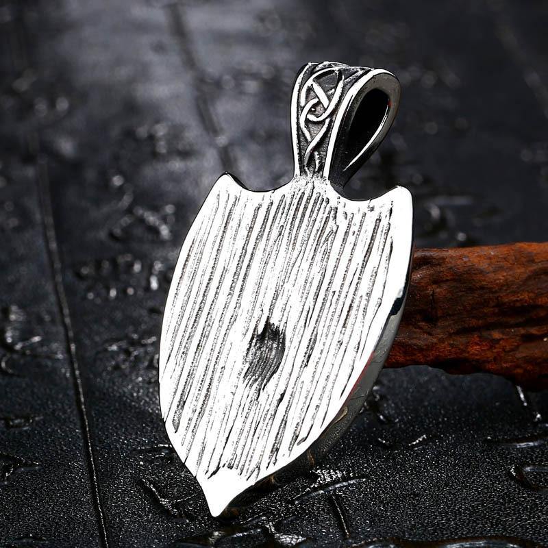 Eikthyrnir Stag Shield Necklace - Wyvern's Hoard