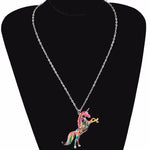 Rainbow Unicorn Necklace - Wyvern's Hoard