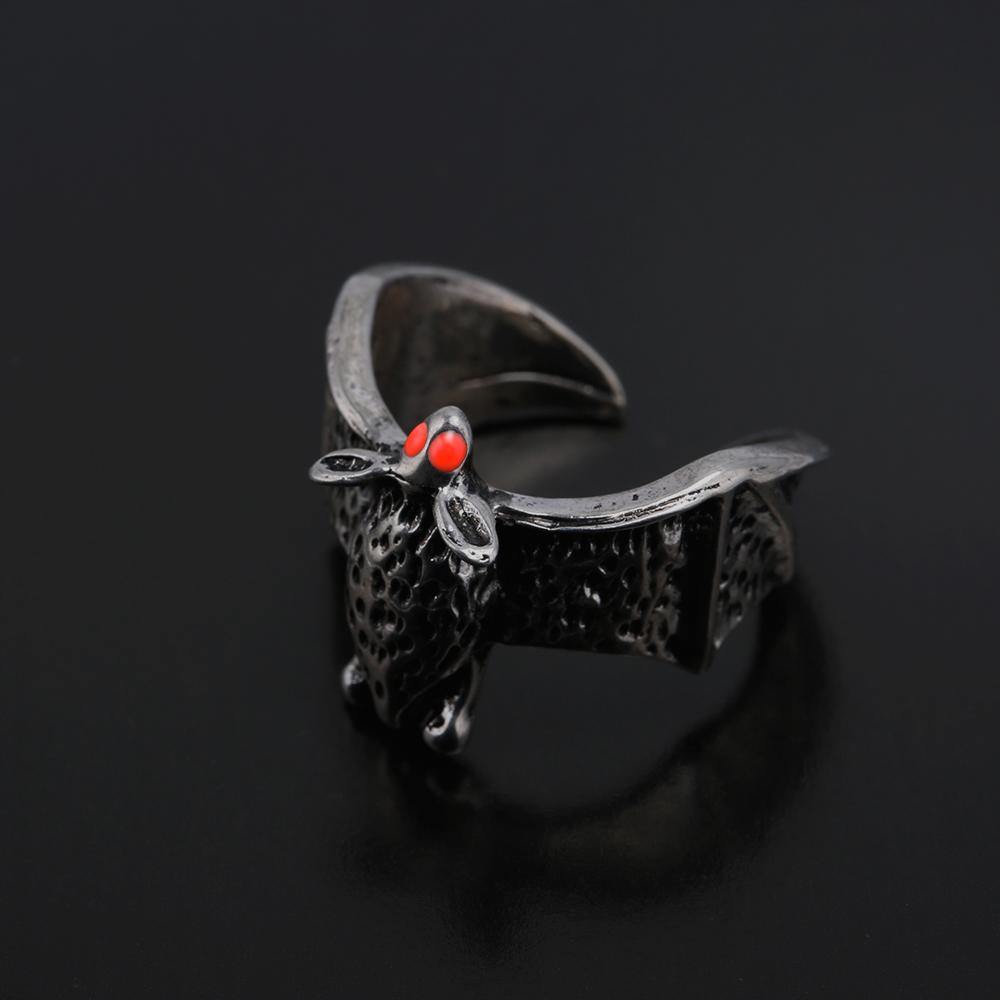Glow in the Dark Flying Bat Ring - Wyvern's Hoard