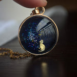 Star-Gazing Kitty Necklace