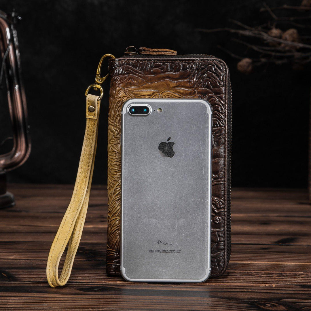 Celestial Beings Genuine Leather Wallets - Wyvern's Hoard