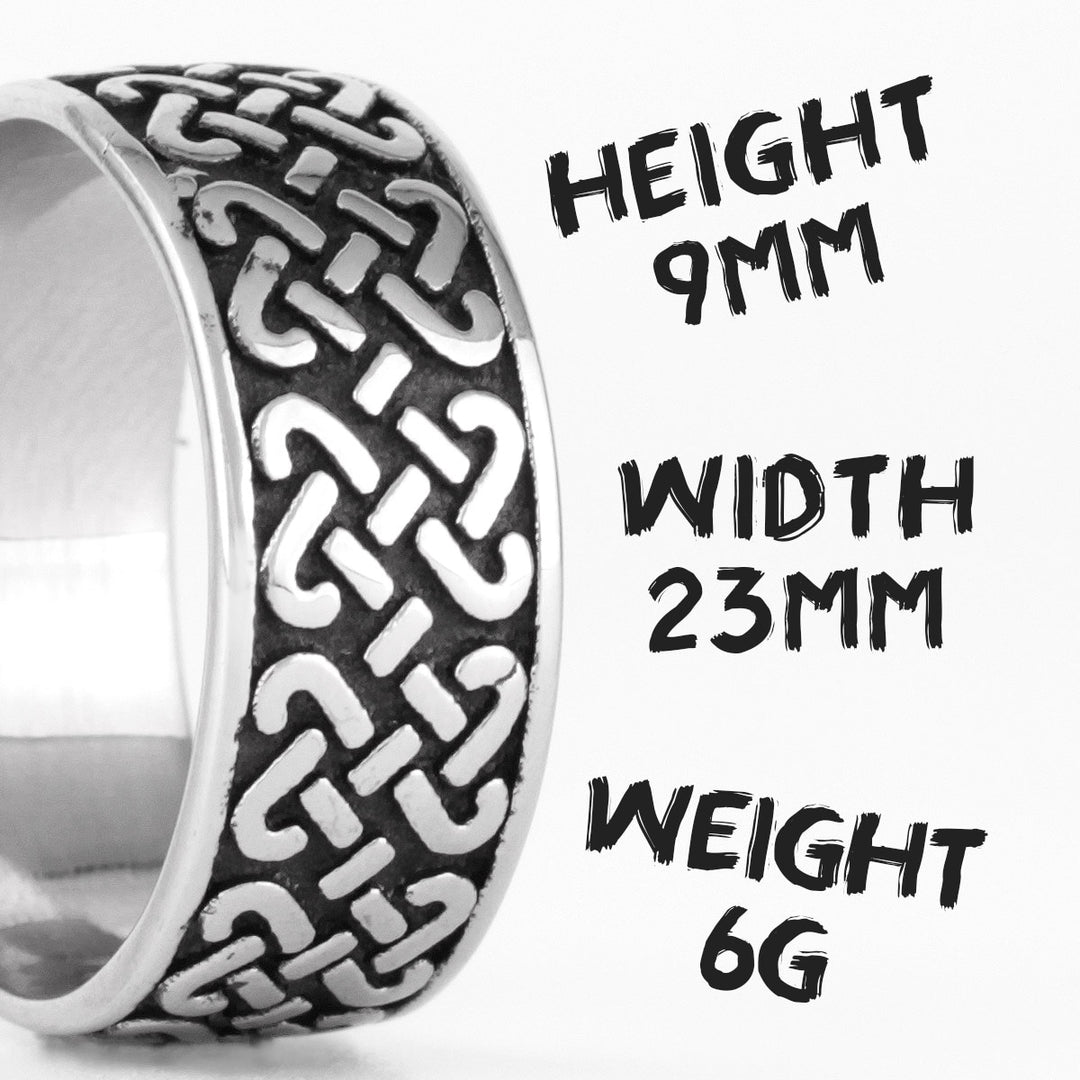 Classic Celtic Knots Ring