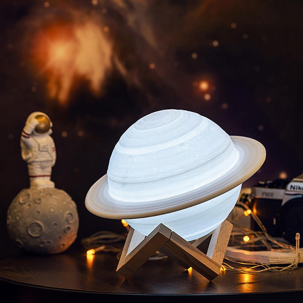 Saturn 3D Lamp - Wyvern's Hoard