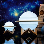 Saturn 3D Lamp - Wyvern's Hoard