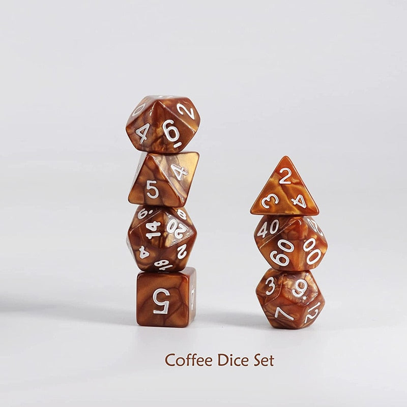Special Blend Milk Coffee Cafe Dice Set