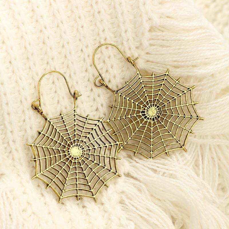 Spider's Web Earrings - Wyvern's Hoard