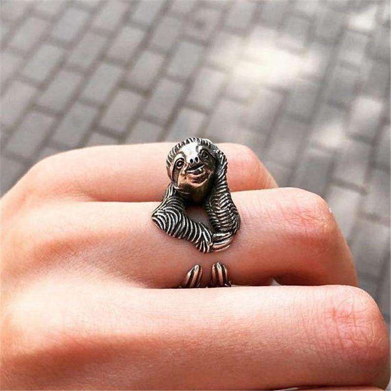 Adjustable Sloth Ring - Wyvern's Hoard