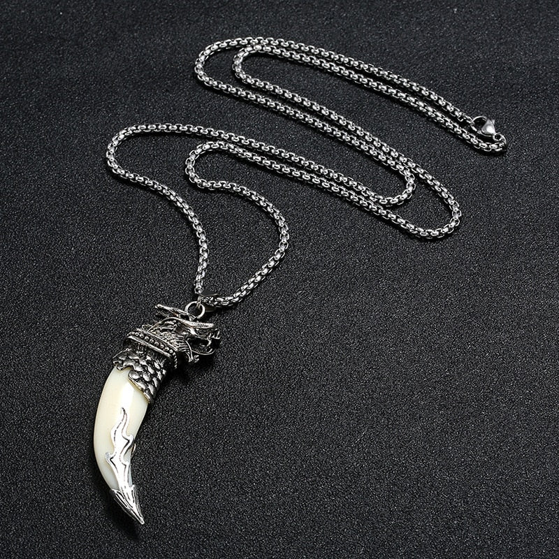 Legendary Beasts Fangs Necklace
