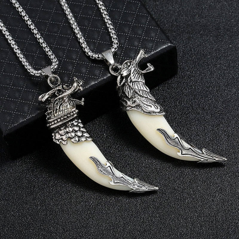 Legendary Beasts Fangs Necklace