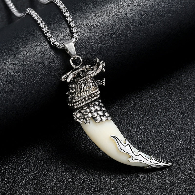 Legendary Beasts Fangs Necklace