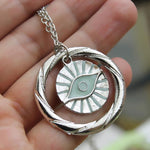 Glow In The Dark Eye Of Providence Necklace - Wyvern's Hoard