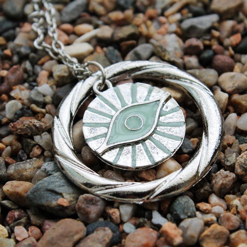 Glow In The Dark Eye Of Providence Necklace - Wyvern's Hoard