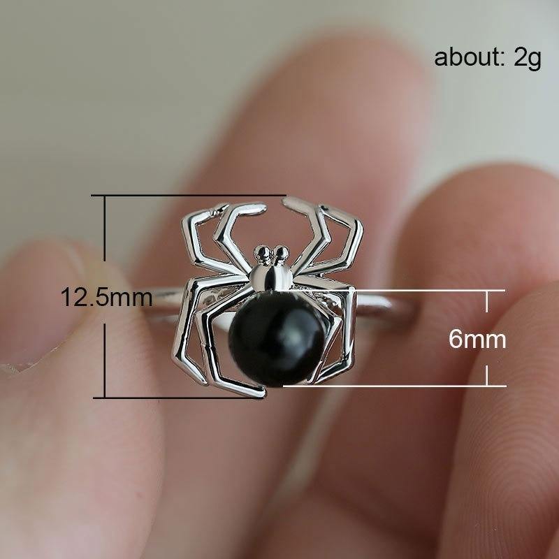 Black Spider Ring - Wyvern's Hoard