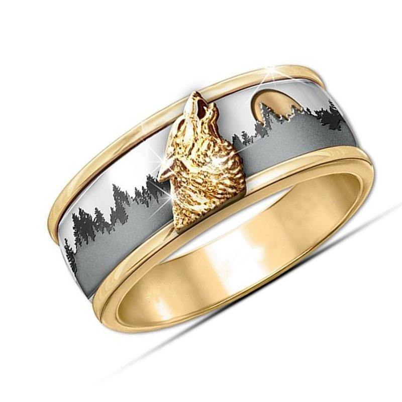 Howling Wolf Ring - Wyvern's Hoard