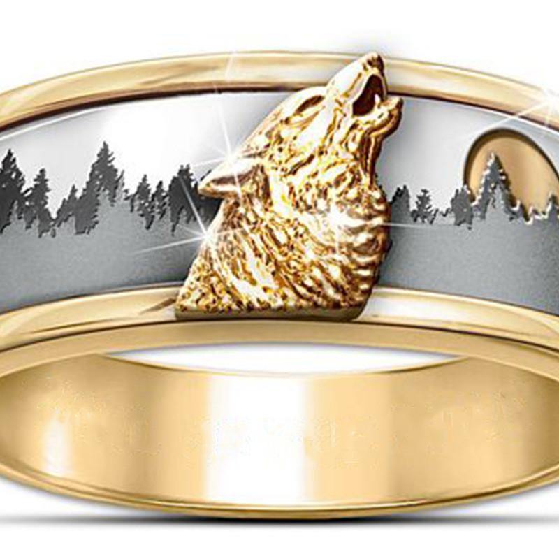 Howling Wolf Ring - Wyvern's Hoard