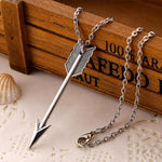 Silver Arrow Necklace - Wyvern's Hoard