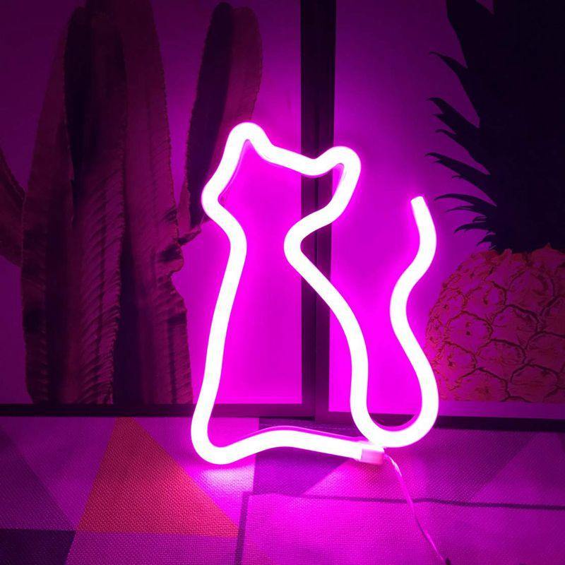 Kitty Kat Neon Light - Wyvern's Hoard